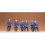 Seated Firemen (6) Standard Figure Set 1