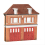 Scenecraft Low Relief Fire Station (Pre-Built) 1