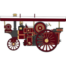 Burrell 8nhp DCC Showmans Locomotive Masterpiece