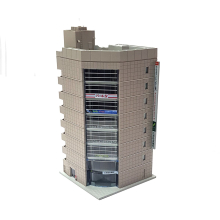 Diotown 8 Floor Corner Office Block Grey (Pre-Built)