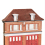 Scenecraft Low Relief Fire Station (Pre-Built) 3