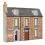BACHMANN Scenecraft Low Relief Hamilton Toy Museum (Pre-Built) 1