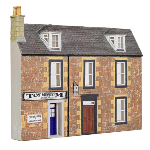 BACHMANN Scenecraft Low Relief Hamilton Toy Museum (Pre-Built)