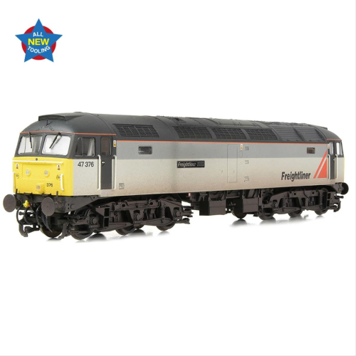 BACHMANN Class 47 376 'Freightliner 1995' FL Grey Weathered 2