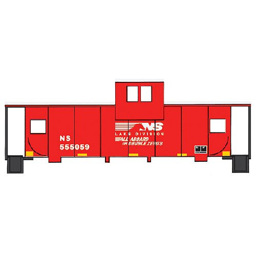 Wide Vision Caboose Norfolk S  d