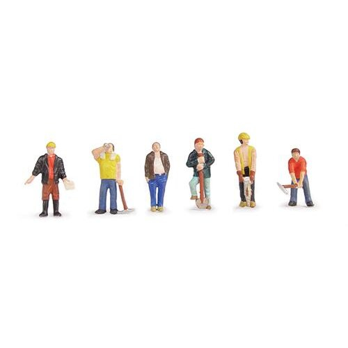BACHMANN Construction Workers (6) Figure Set