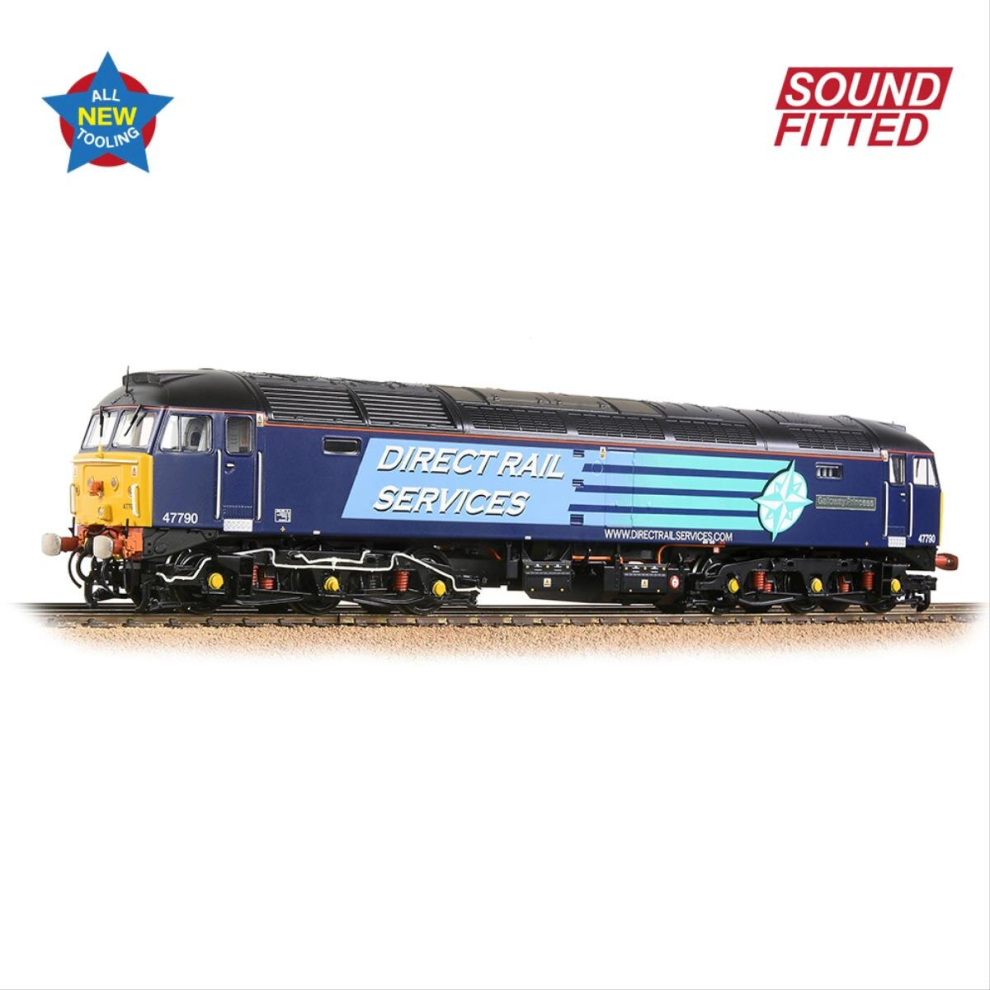 Class 47 790 'Galloway Princess' DRS Compass (DCC-Sound)