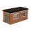 BACHMANN Scenecraft Brick Platelayers Hut (Pre-Built) 1