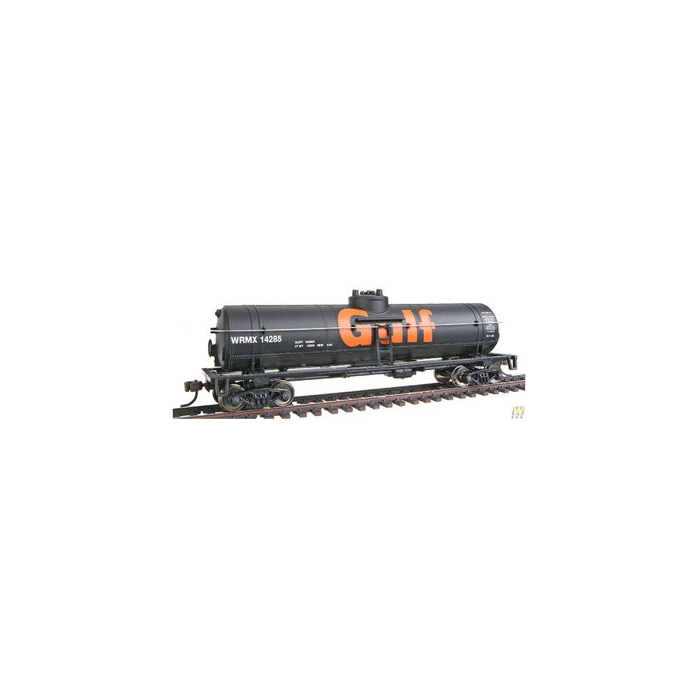 Wagon-citerne de 40 pieds de la Gulf Oil Company