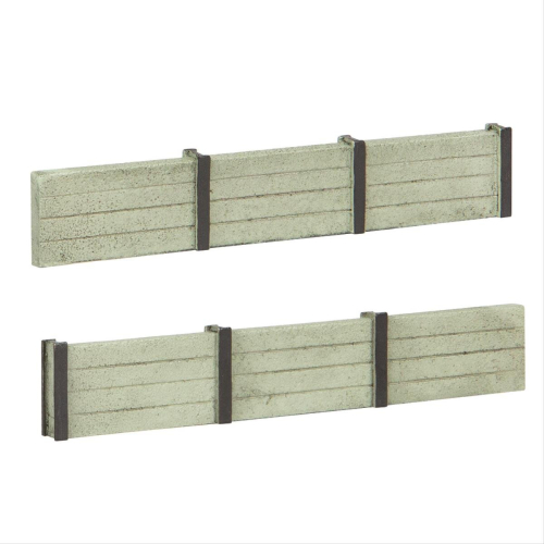 BACHMANN Scenecraft Kingpost Concrete Retaining Walls (Pre-Built)