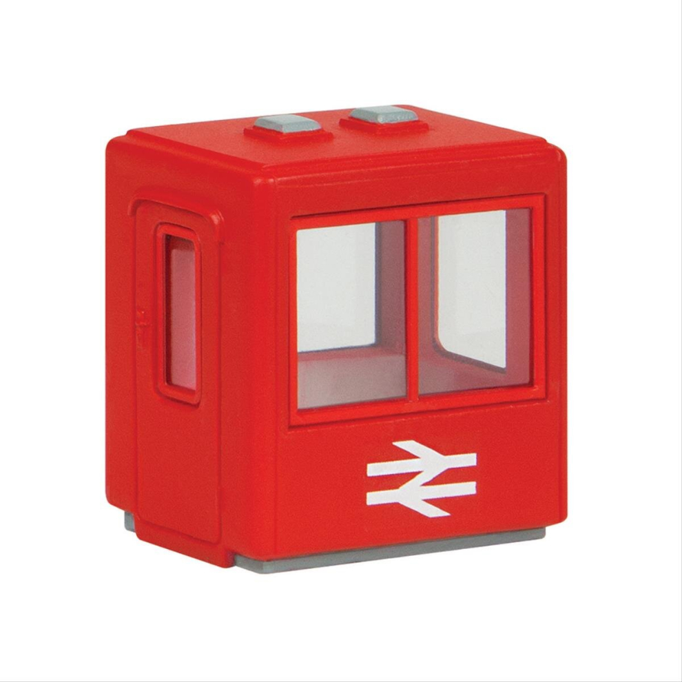 Bachmann Scenecraft Platform Ticket Kiosk (Pre-Built)