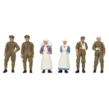 WW1 Medical Staff and Soldiers (6) Figure Set