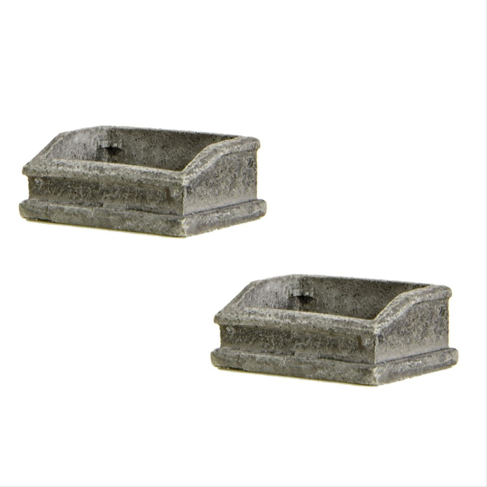 Bachmann Scenecraft Ballast Bins 2Pcs (Pre-Built)