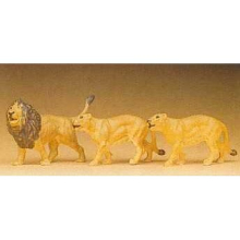 Circus Lions Walking (3) Figure Set