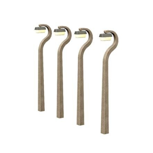 BACHMANN Scenecraft Street Lamps 4pcs (Pre-Built)