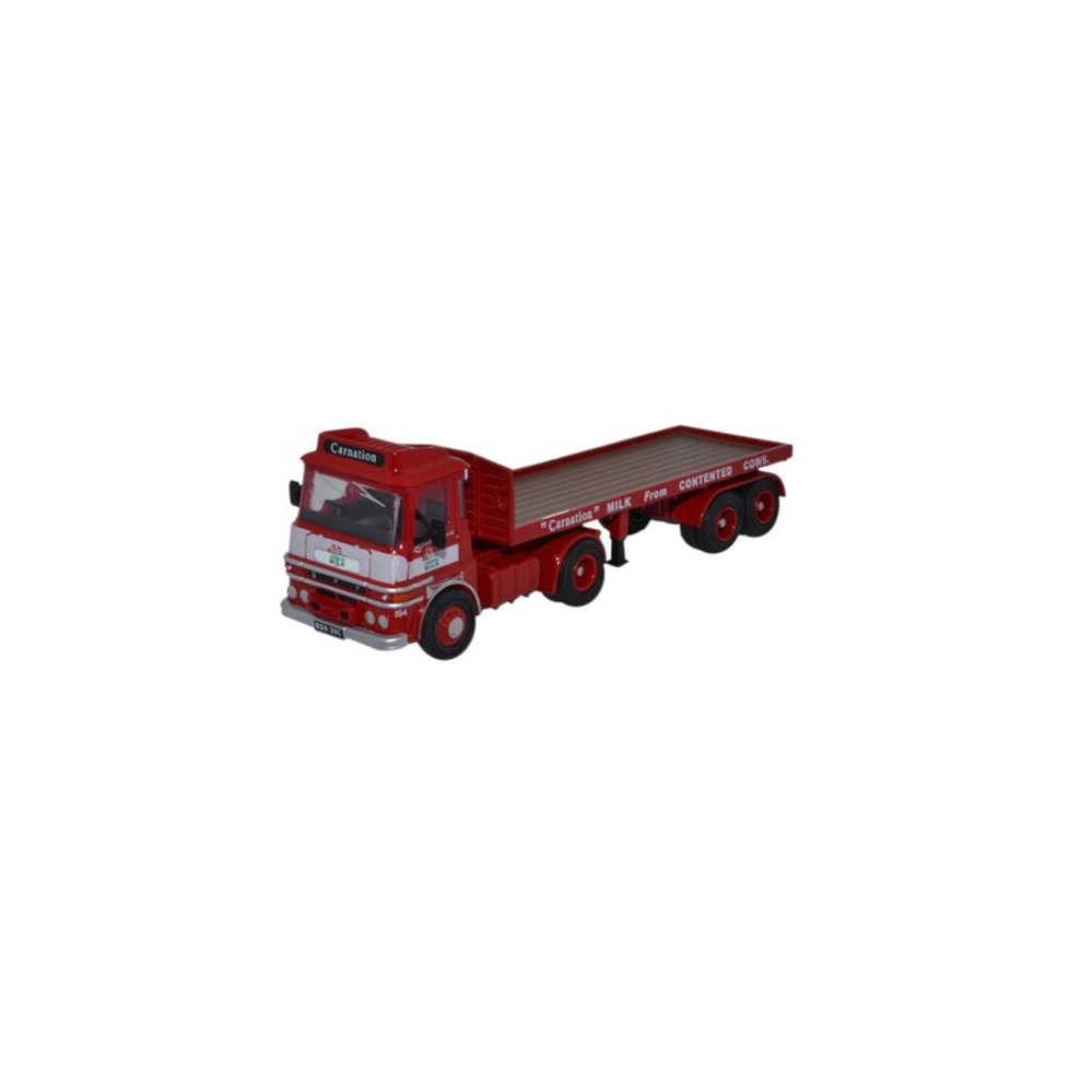 ERF LV Flatbed Trailer Carnation