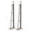 BACHMANN Scenecraft Wooden Post Yard Lamps 2pcs (Pre-Built) 1
