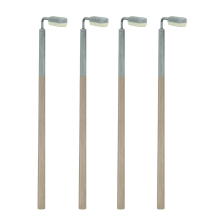 Scenecraft Sleeved Street Lamp Posts 4pcs (Pre-Built)