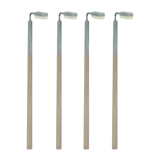 BACHMANN Scenecraft Sleeved Street Lamp Posts 4pcs (Pre-Built)