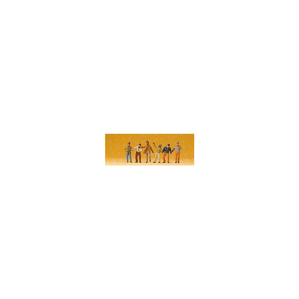 Photos - Construction Toy Workers (6) Figure Set
