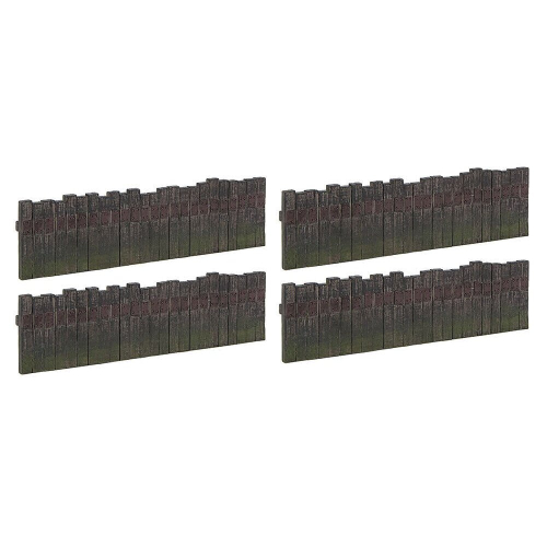 BACHMANN Scenecraft Sleeper Built Fencing (Pre-Built)