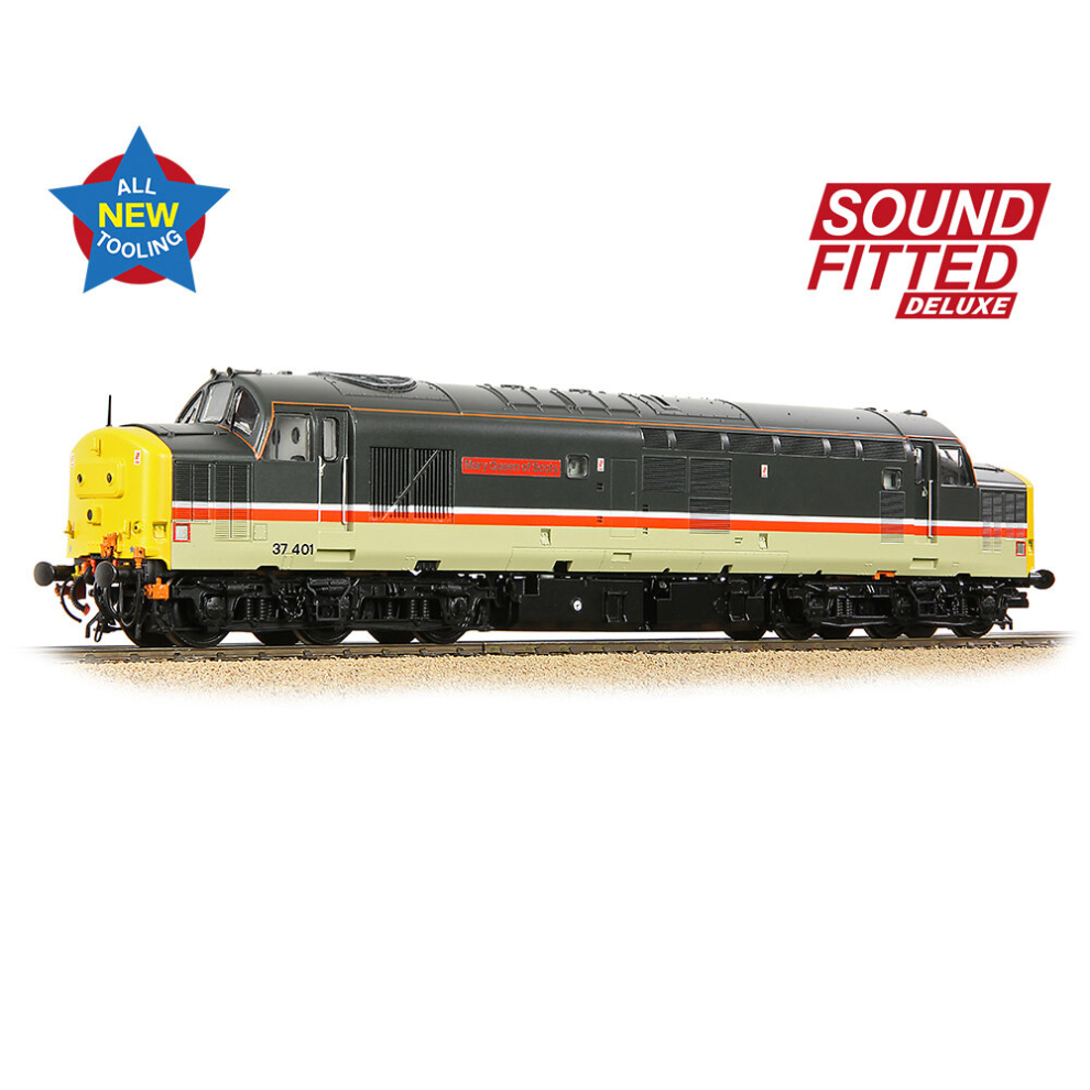 Deluxe Class 37 401 Intercity Mainline (DCC-Sound)