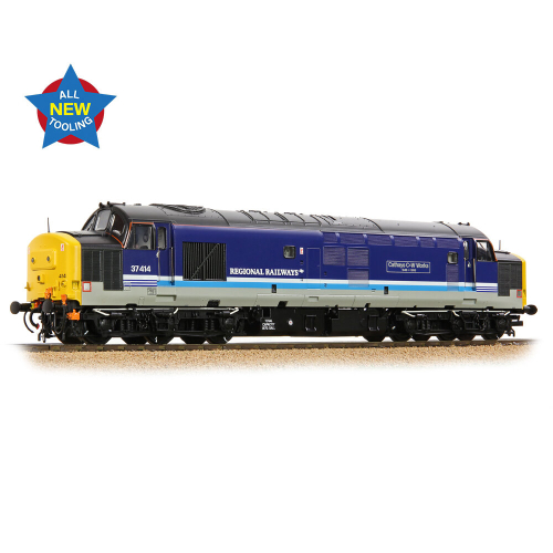 BACHMANN Class 37 414 Cathays C&W Works Regional Railways