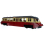 Streamlined Diesel Railcar W8W BR Carmine/Crm (DCC-Fitted) 1