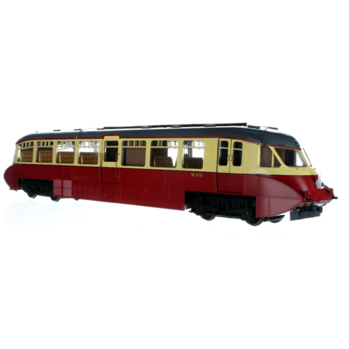 Streamlined Diesel Railcar W8W BR Carmine/Crm (DCC-Fitted)