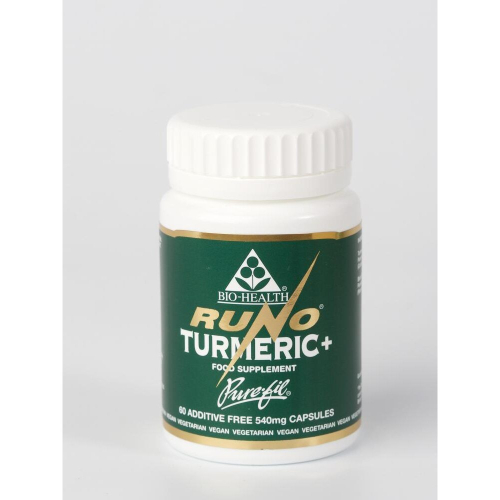 Bio-Health Runo Turmeric+ Capsules - 60 Count 1