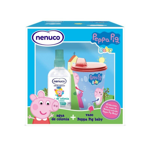 Nenuco Peppa Pig Eau De Cologne Spray 240ml Set 2 Pieces