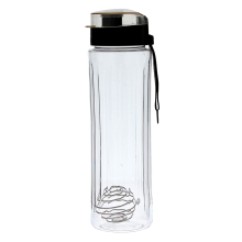 (Clear) Protein Shaker Mixer Bottle 750ml Pre Workout