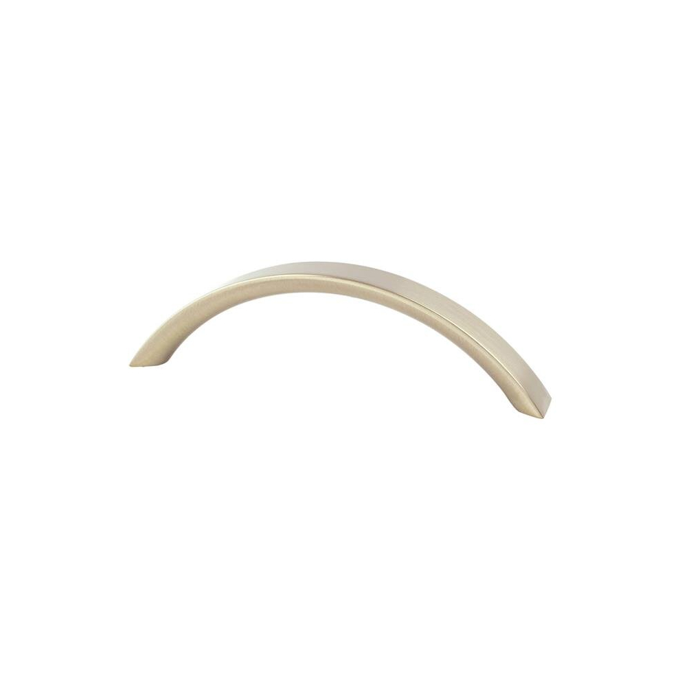 96 Mm Contemporary Advantage Four Cc Champagne Flat Arch Pull 748702655431