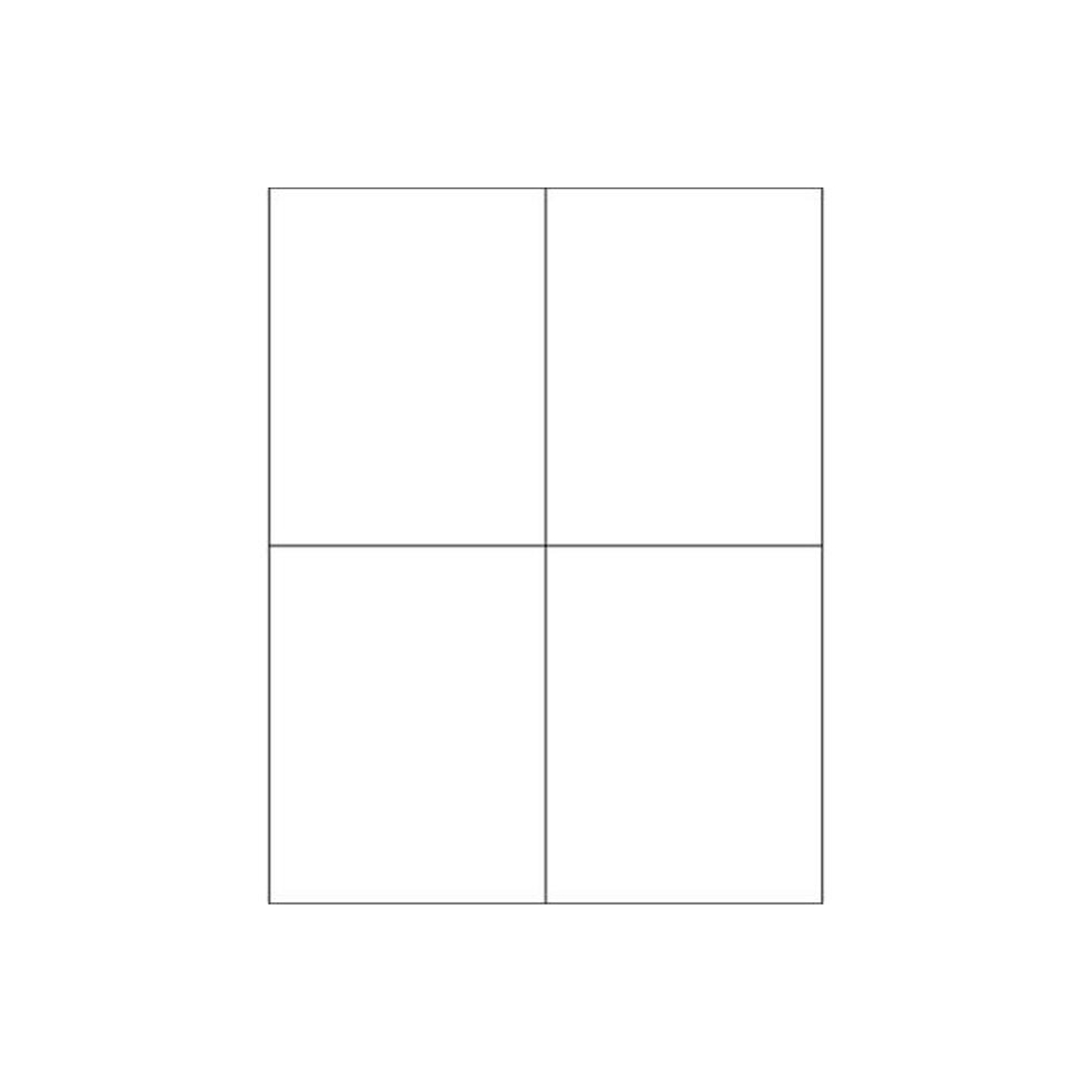 4.25 x 5.5 in. White Rectangle Laser Labels& Master Case - Pack of 4000-image-OPC-PCPBYM5-NEW