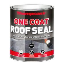Thompson's Black One Coat Roof Seal - 5L - Weatherproofing Protection