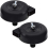 2 Pcs Compressor Filter, 16mm 3/8pt Male Thread Silent Compressor For Air Compressor (black) 1