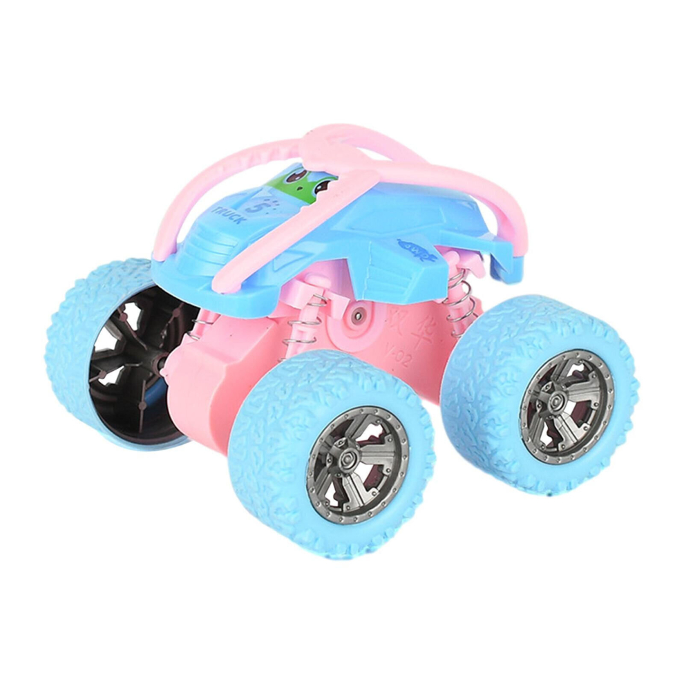 (  Macaron Blue) Stunt Pull Back Car For Boys Cool Friction Powered Push And Go enjoyable