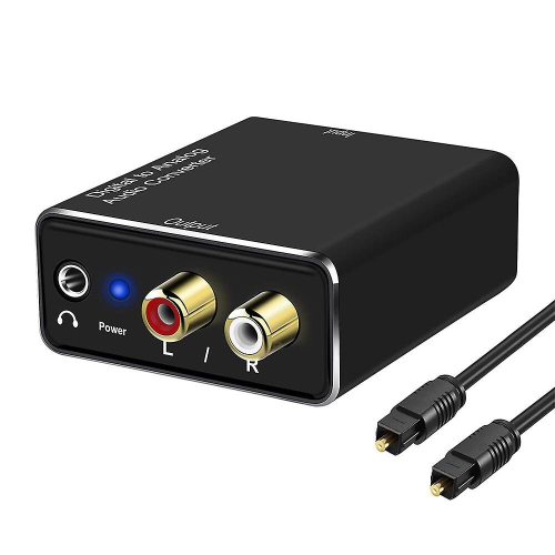 Digital To Analog Audio Converter,dac Digital Spdif Optical To Analog L/r Rca