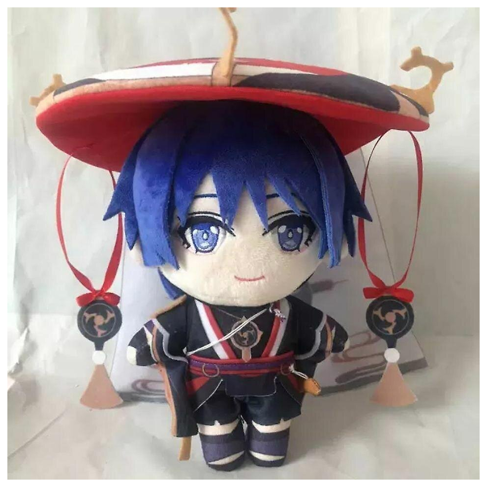 8 Inch Genshin Impact Scaramouche Plush Doll Stuffed Toy Plushie Gift Anime