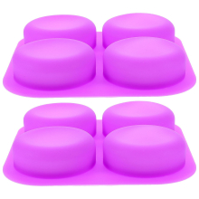 2pcs Soap Molds Silicone Diy Silicone Bar Soap Molds Handmade Soap Molds For Soaps Making