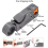 Network Cable Repair Tool Kit Set Rj45 Rj11 Cat6 Cable Tester Test Crimper 5