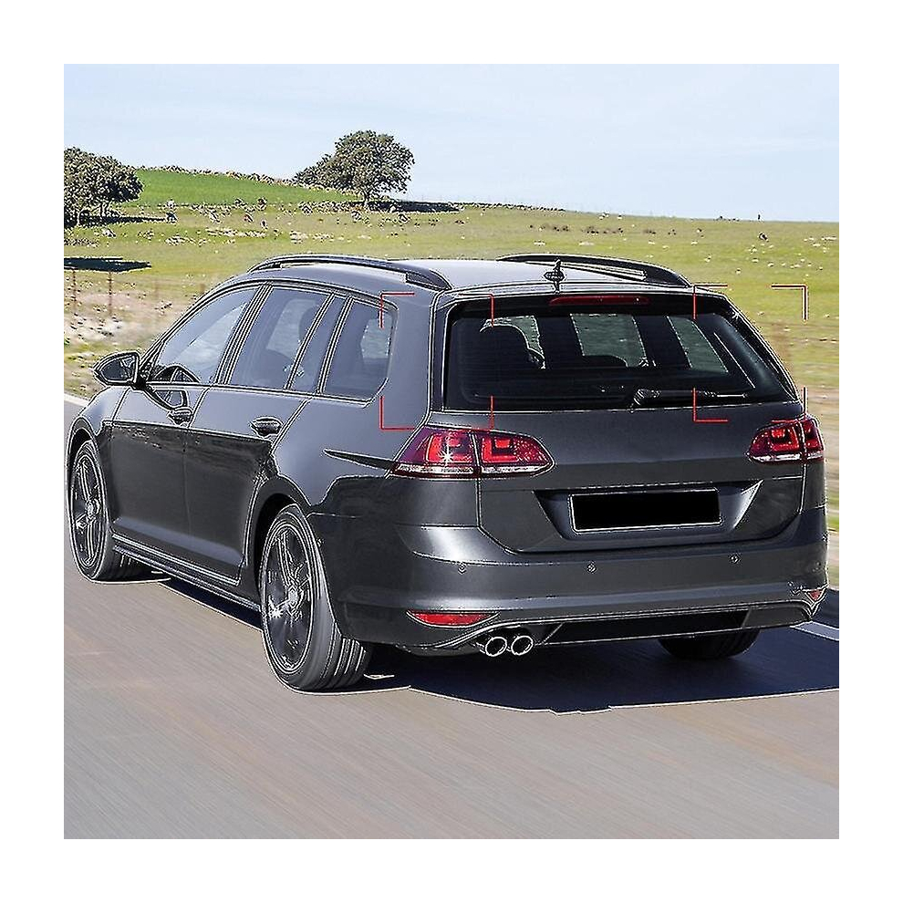 Car Rear Wing Side Spoiler For Golf Mk 7 Variant Estate Wagon 9352969046874