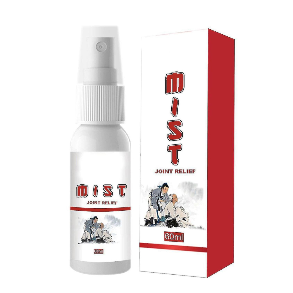 Joint Gout Spray Herbal Extract Pain Relief Mist Body Care Spray for Knees Joints Lower Back
