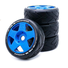 103mm 1/8 Scale Rc Off Road Buggy Tires Wheel 17mm Hex,blue