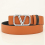 Women's Belt V Belt Silvery 2