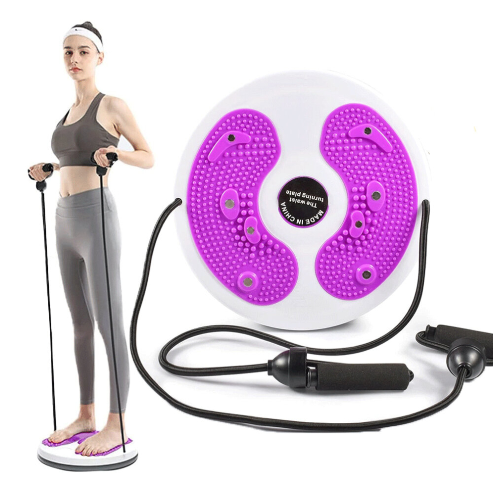 Womens Twist Waist Disc Board Aerobic Exercise Foot Massage Fitness