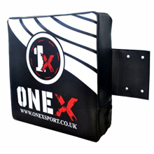 Wall Kick Pad - Leather Wall-Mounted Punching/Kick Pad for MMA, Boxing & Kickboxing Training (Wall Kick Pad)