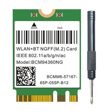 Dual Band 1200mbps Bcm94360ng Wifi Card For Macos Hackintosh 802.11ac Bluetooth 4.0 Wireless Adapte
