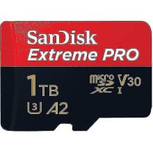 Replace Sandisk 1tb Extreme Pro Microsdxc Card   Sd Adapter   Rescuepro Deluxe Compatible With Up To 200mb/s, With A2 App Performance, Uhs-i, Class 10