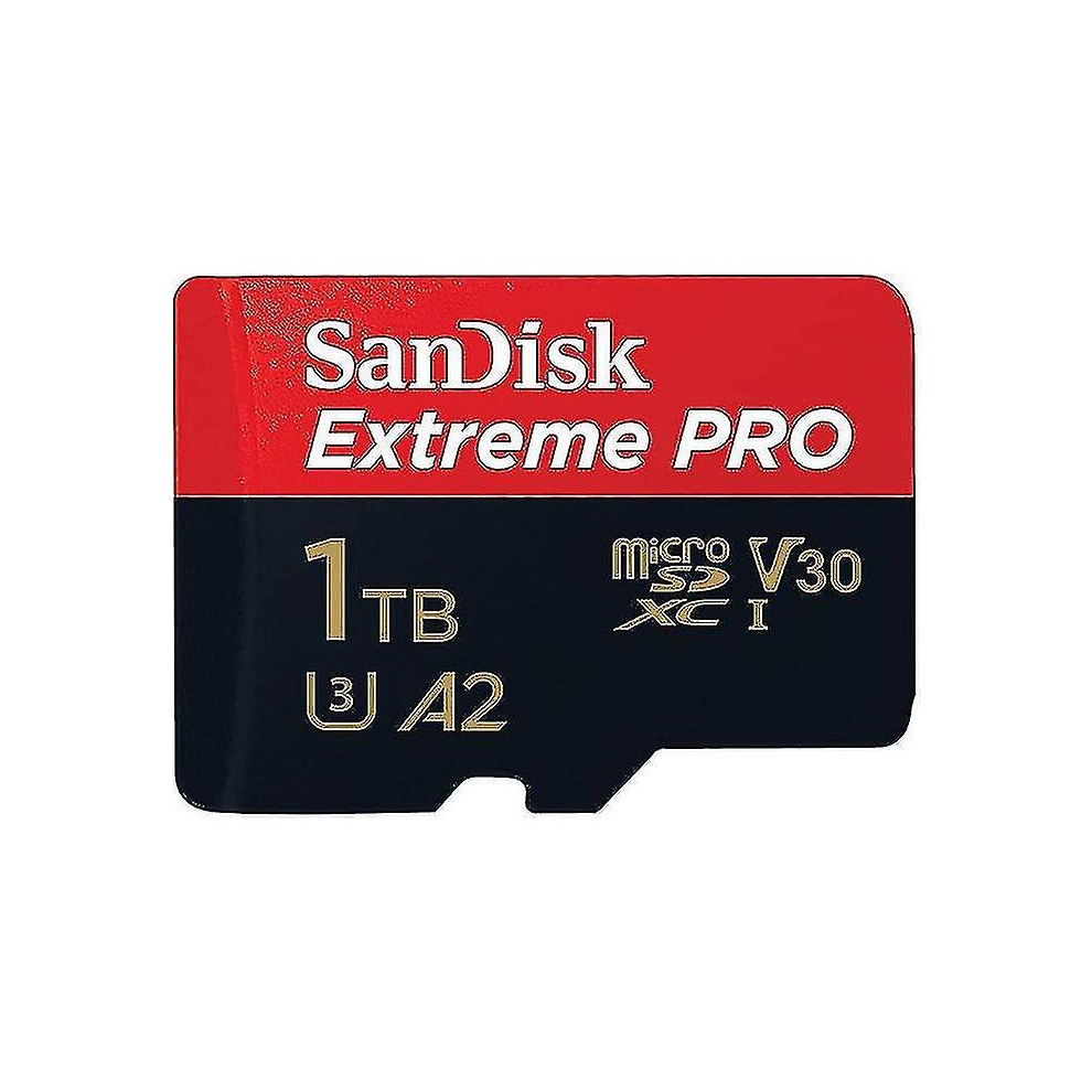 Replace Sandisk 1tb Extreme Pro Microsdxc Card   Sd Adapter   Rescuepro Deluxe Compatible With Up To 200mb/s, With A2 App Performance, Uhs-i, Class 10